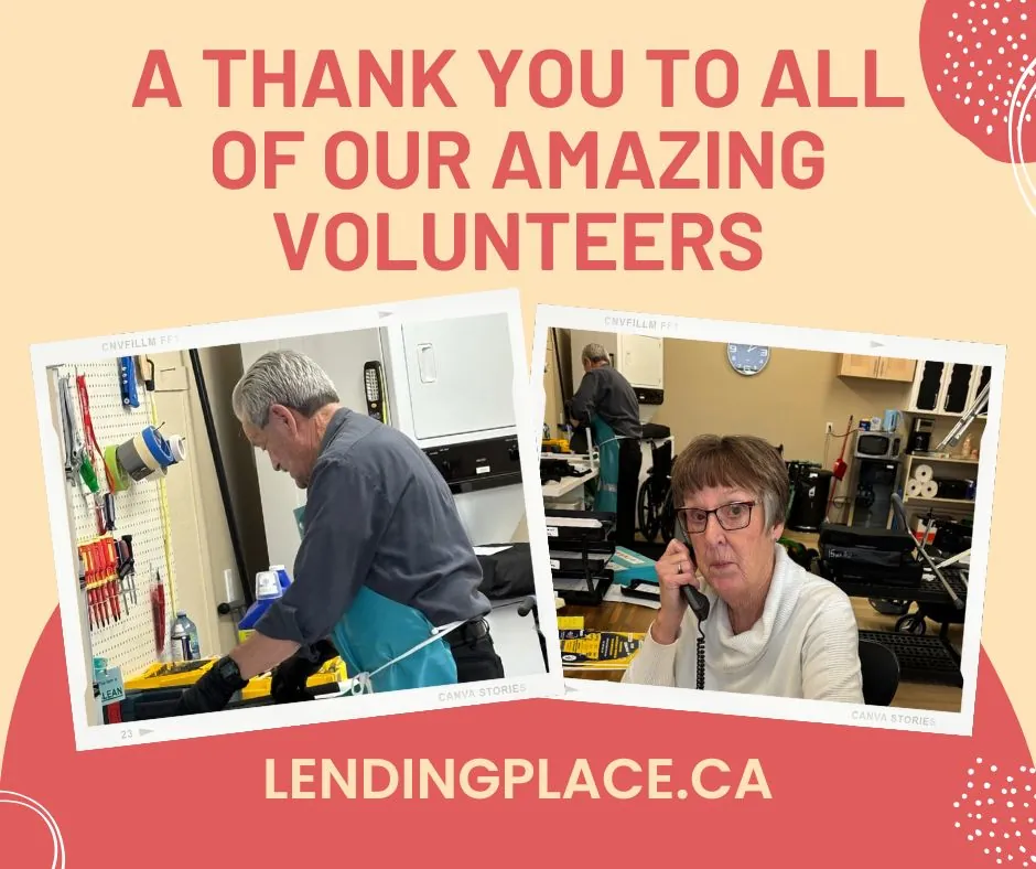 thank you to our amazing volunteers Thank You To Our Amazing Volunteers At Battle River Lending Place